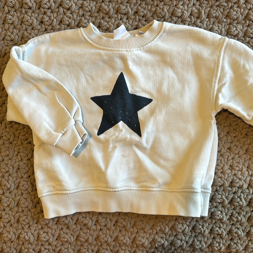 Zara boys sweatshirt